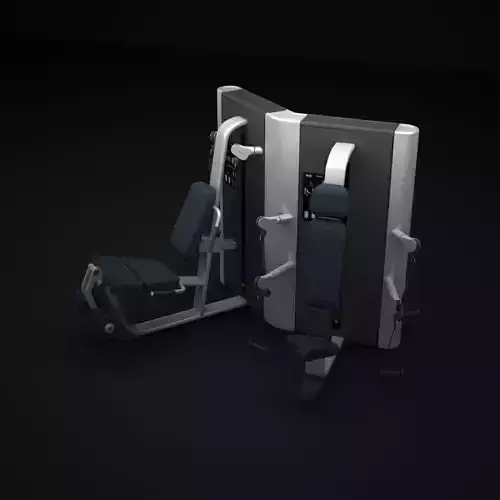 Multistation Twin Machine 3D model