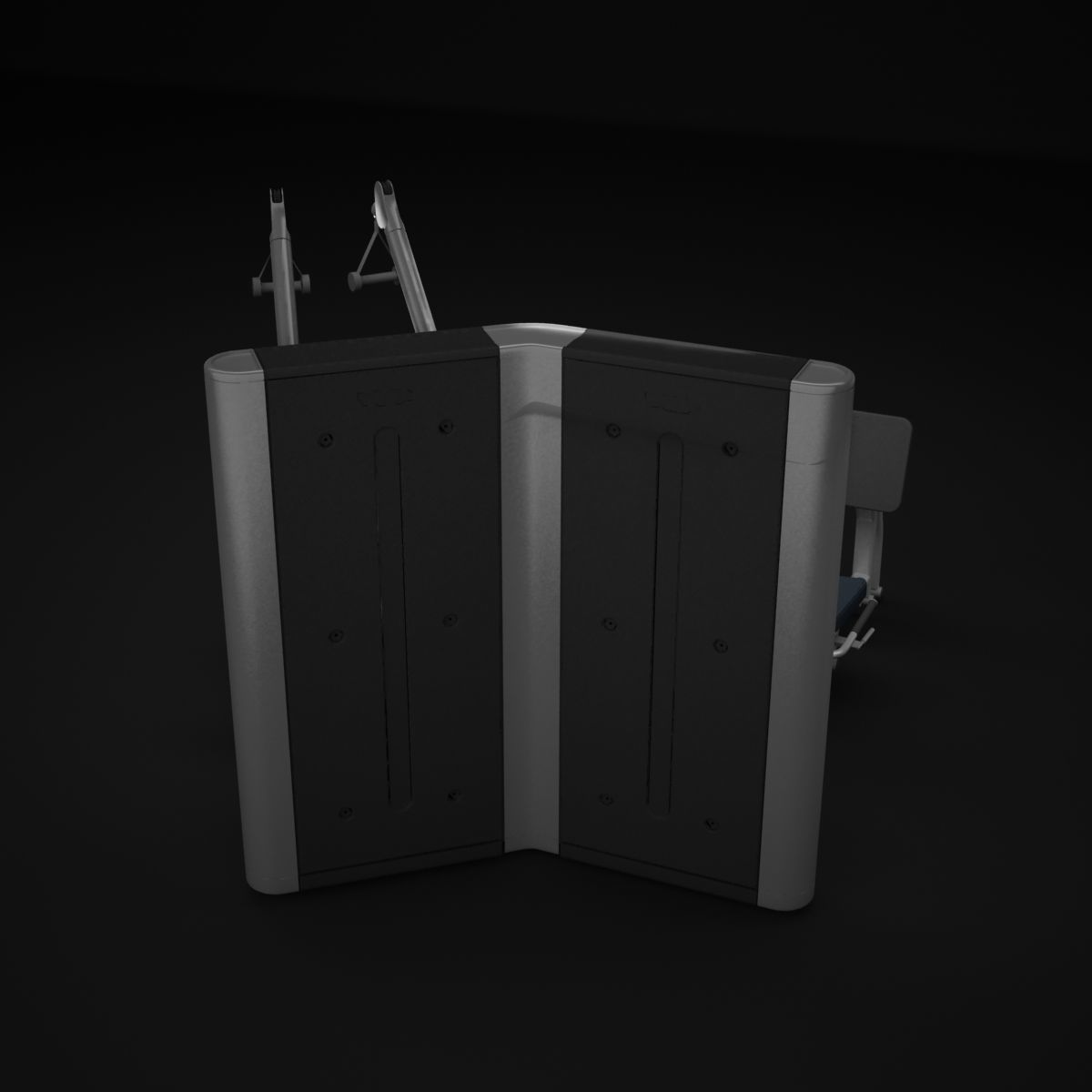 Multistation Twin Machine 3D model_3