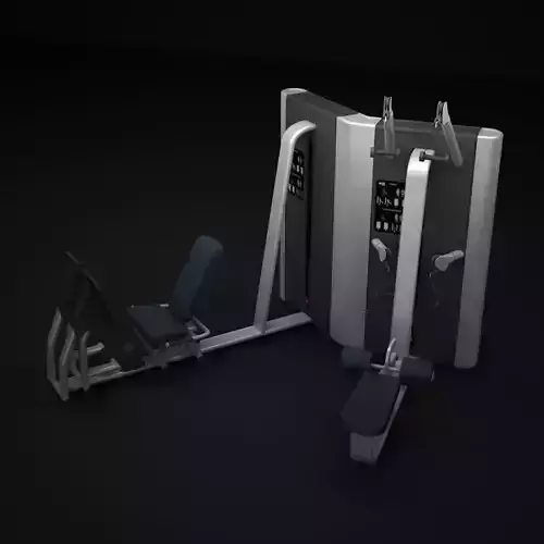 Multistation Twin Machine 3D model