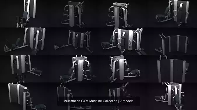 Multistation GYM Machine Collection 
