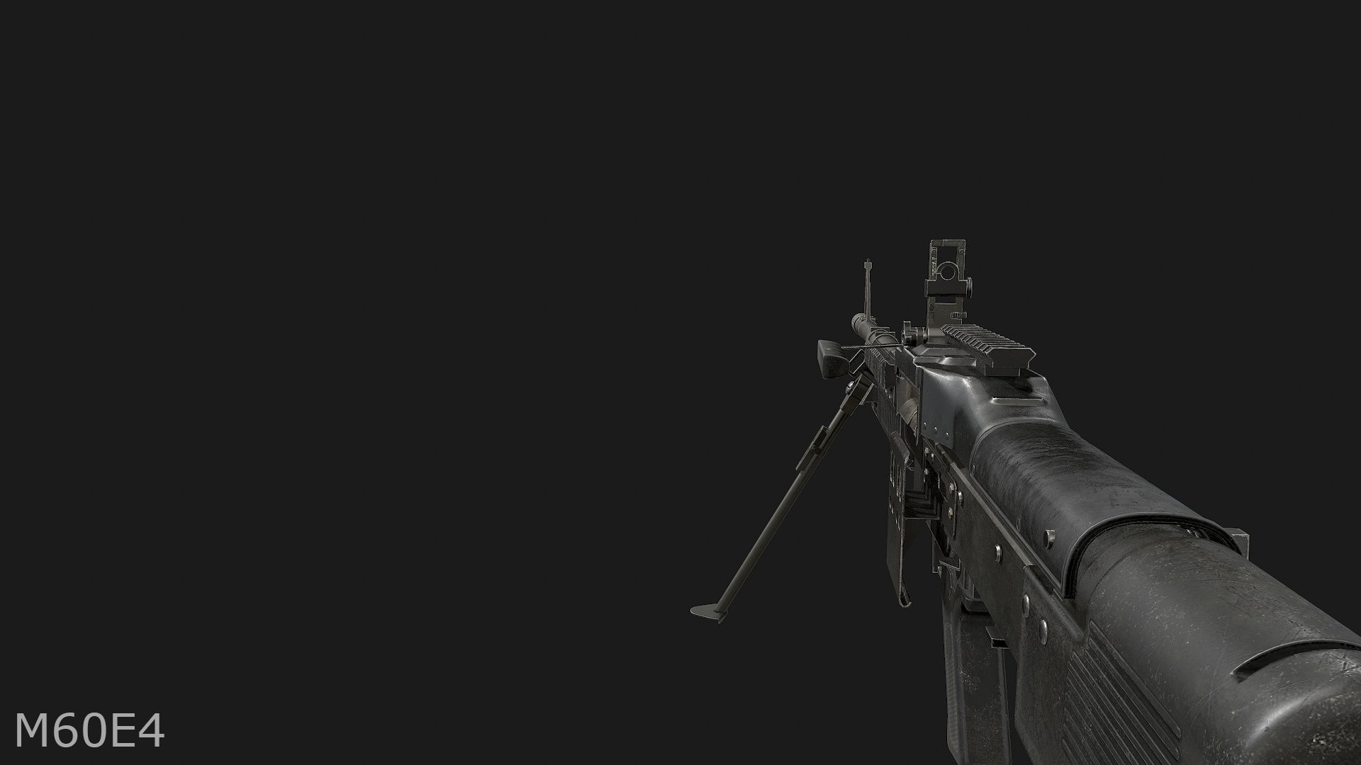 M60E3 and M60E4 Low-poly 3D model_14