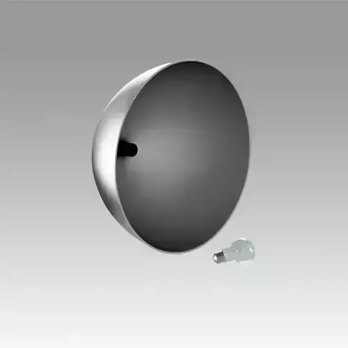 Industrial Lamp 3D model