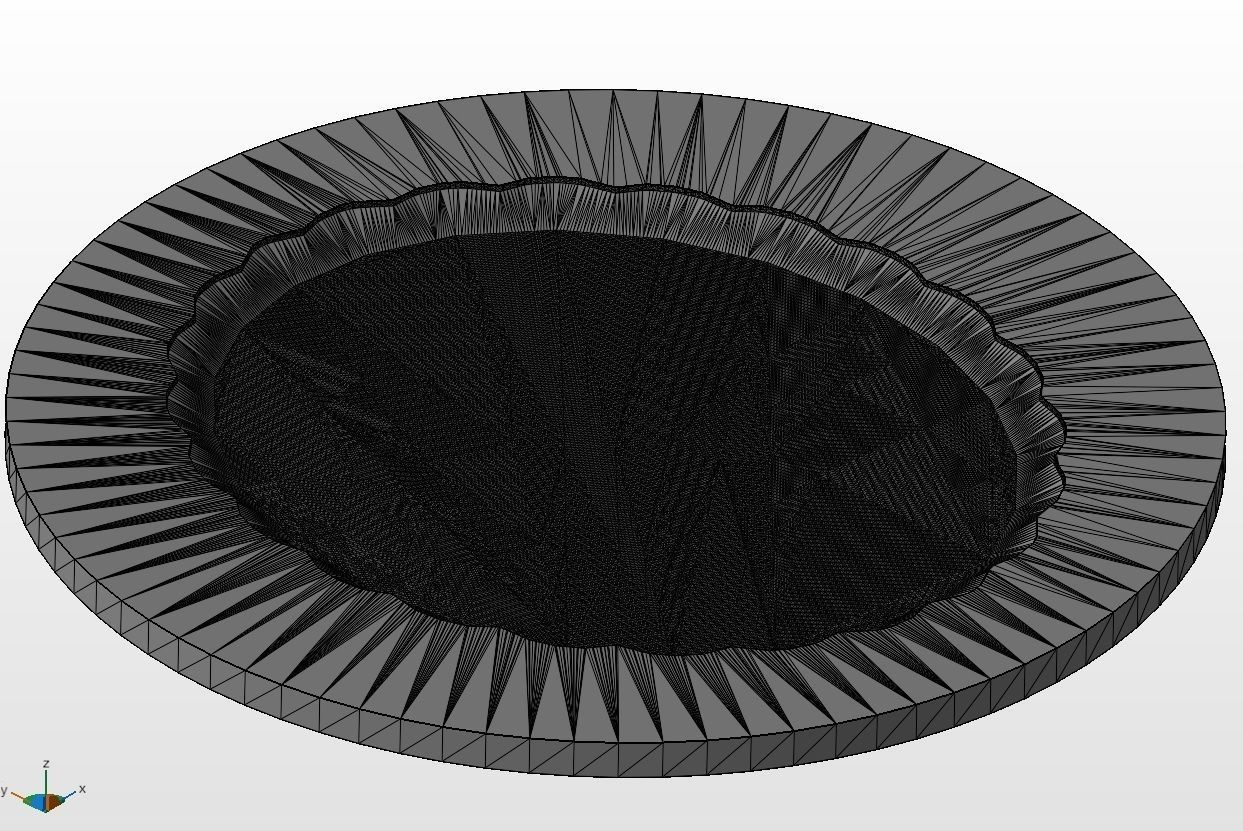 Beijing national stadium Premium edition  3D print model_3