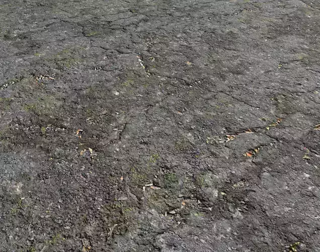 Old asphalt road 2 PBR