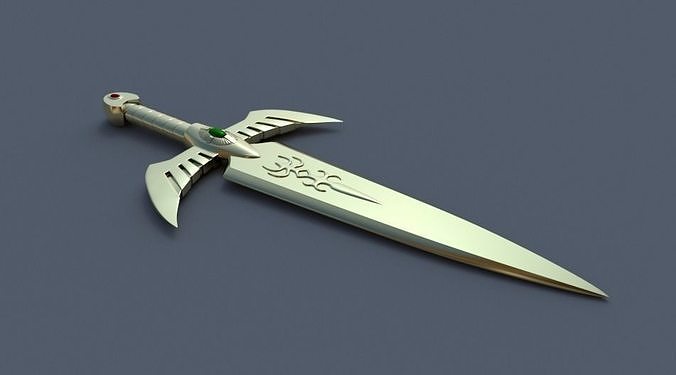 Gold Dagger - Saint seiya  3D print model