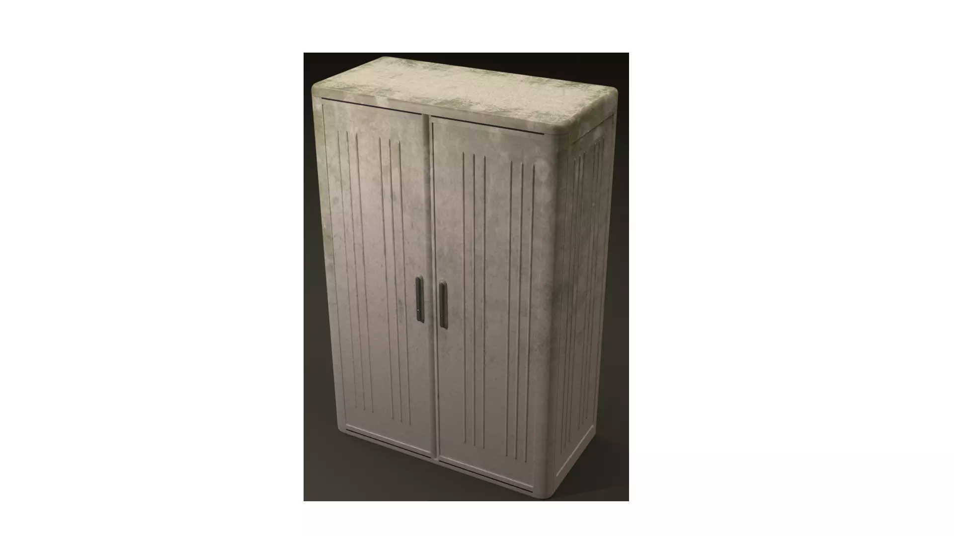 Fiberglass Electric Box Free low-poly 3D model