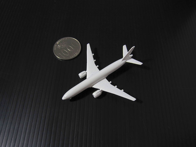 Boeing 777-200 - Miniature Free 3D print model