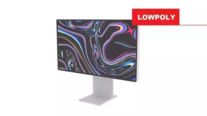 apple Pro Display XDR display LOWPOLY