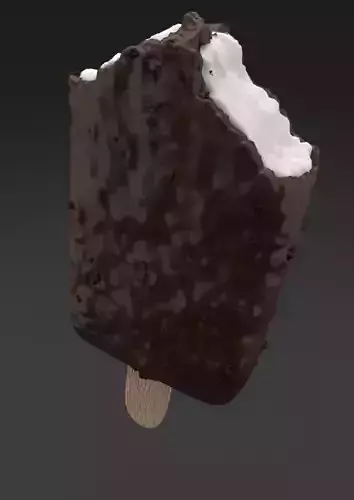ice cream on stick 3Dmod