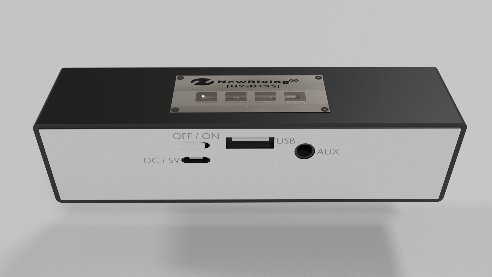 Wireless Speaker-Low Poly 3D Model Free 3D model_1