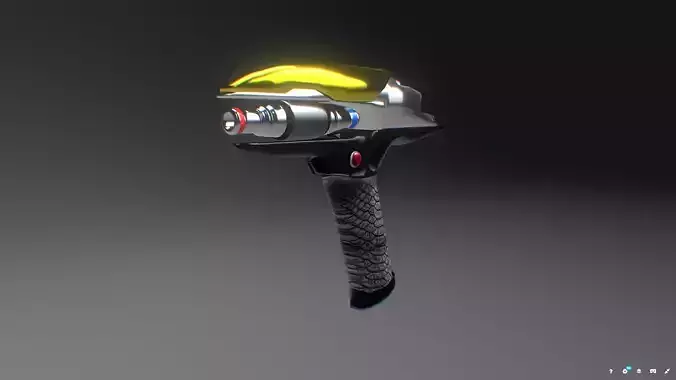 Hand Phaser 3D model