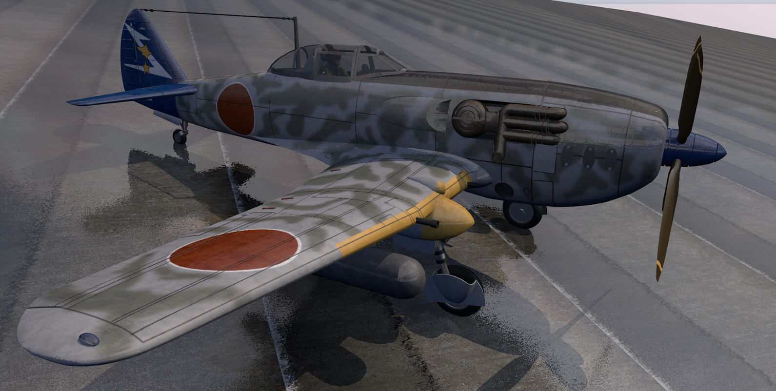 Nakajima Ki-87-1 3D model_3