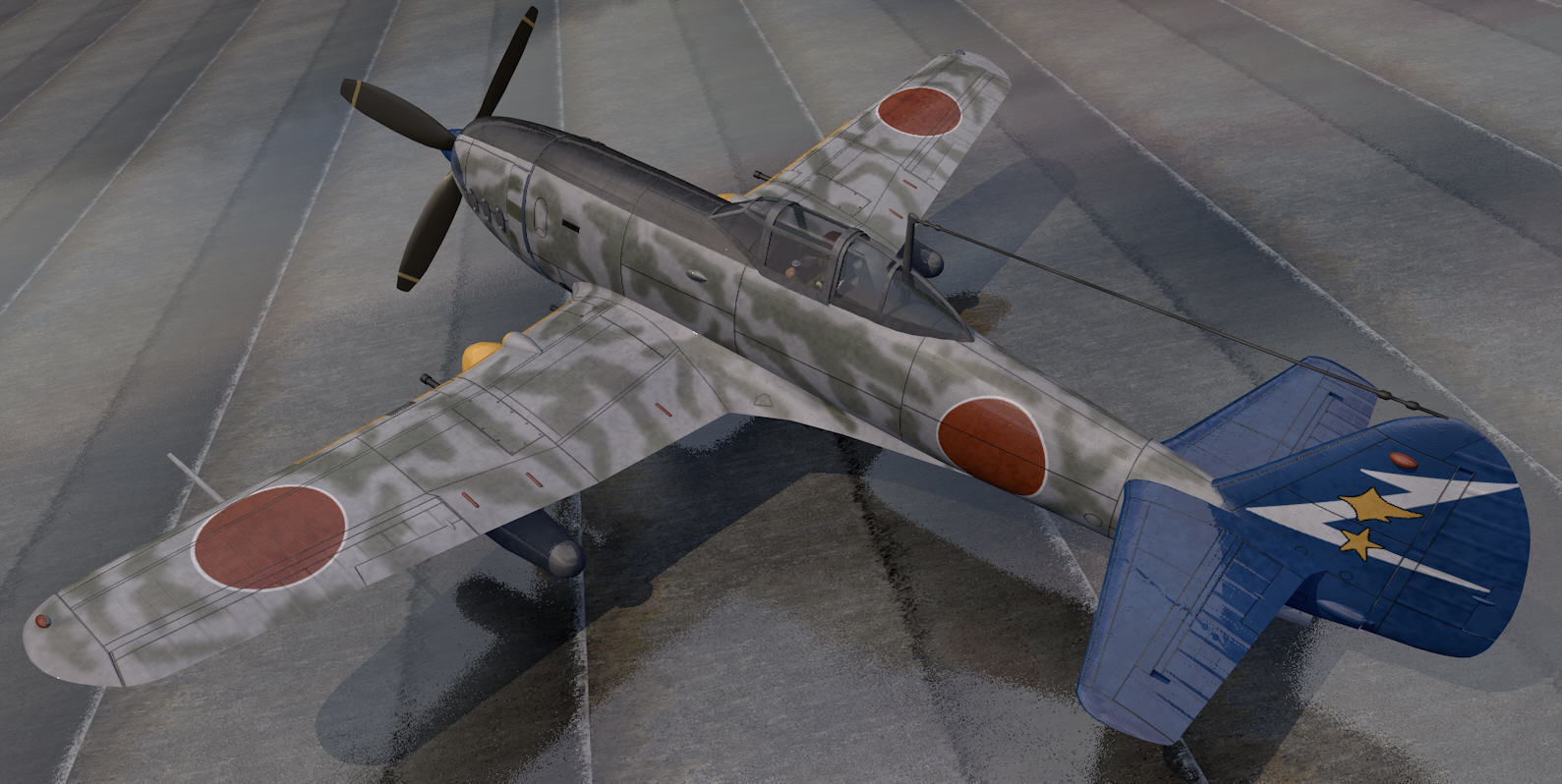 Nakajima Ki-87-1 3D model_1
