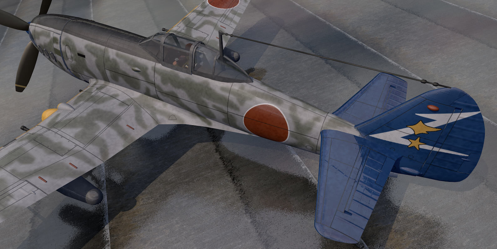 Nakajima Ki-87-1 3D model_6