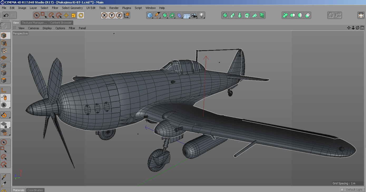 Nakajima Ki-87-1 3D model_13