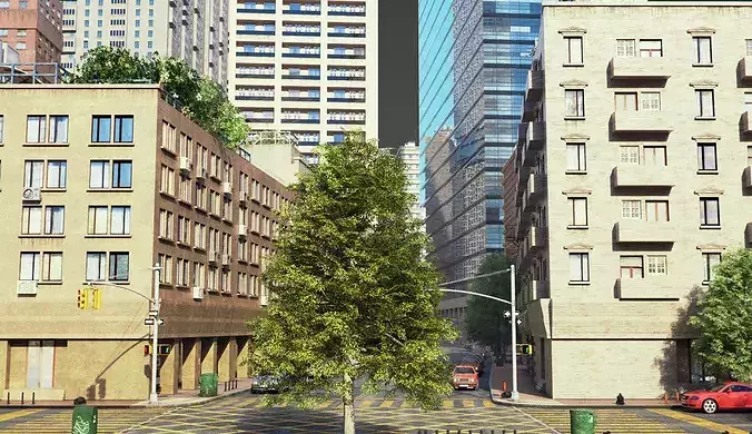 City R5 3D model 4