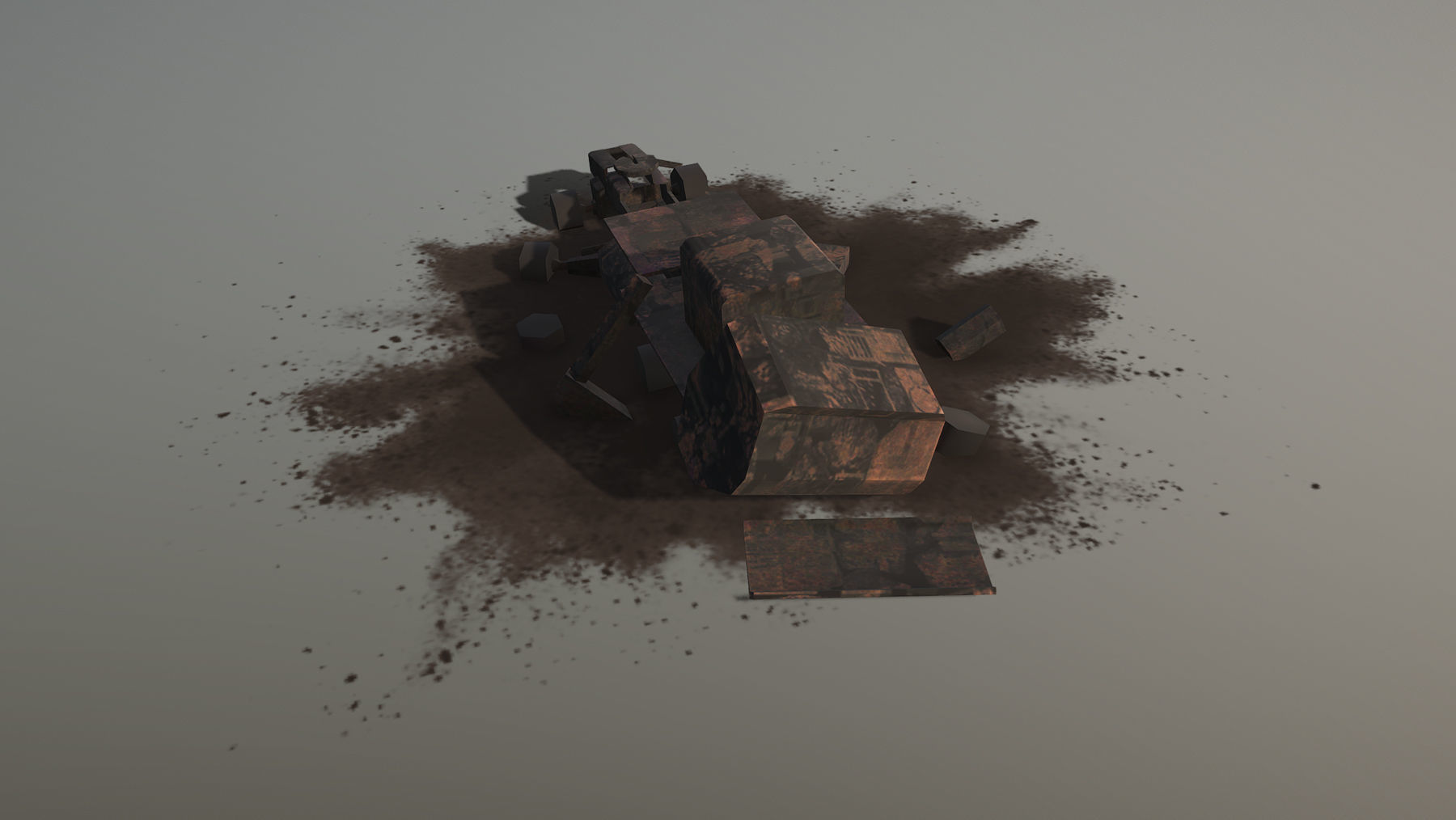 MIM-104 Patriot M983 Tractor Low-poly 3D model_10