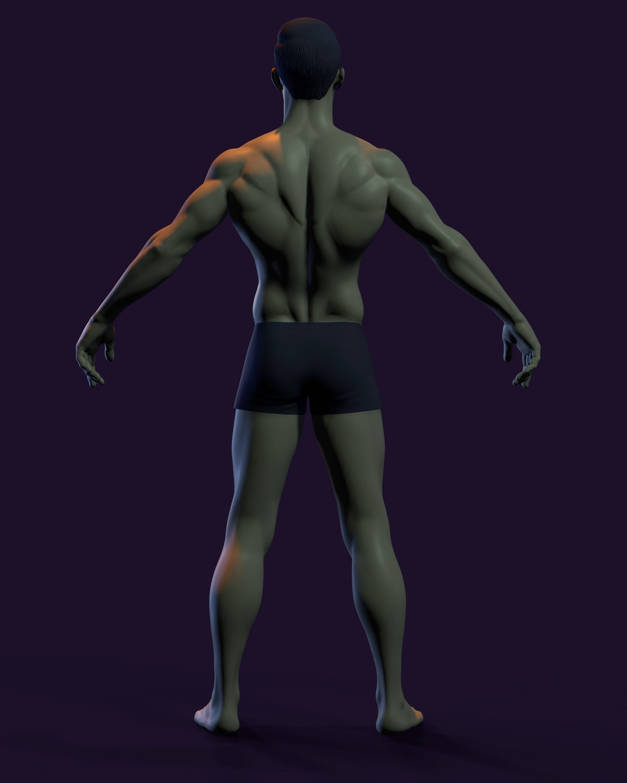 Basemesh for Production Low-poly 3D model_9