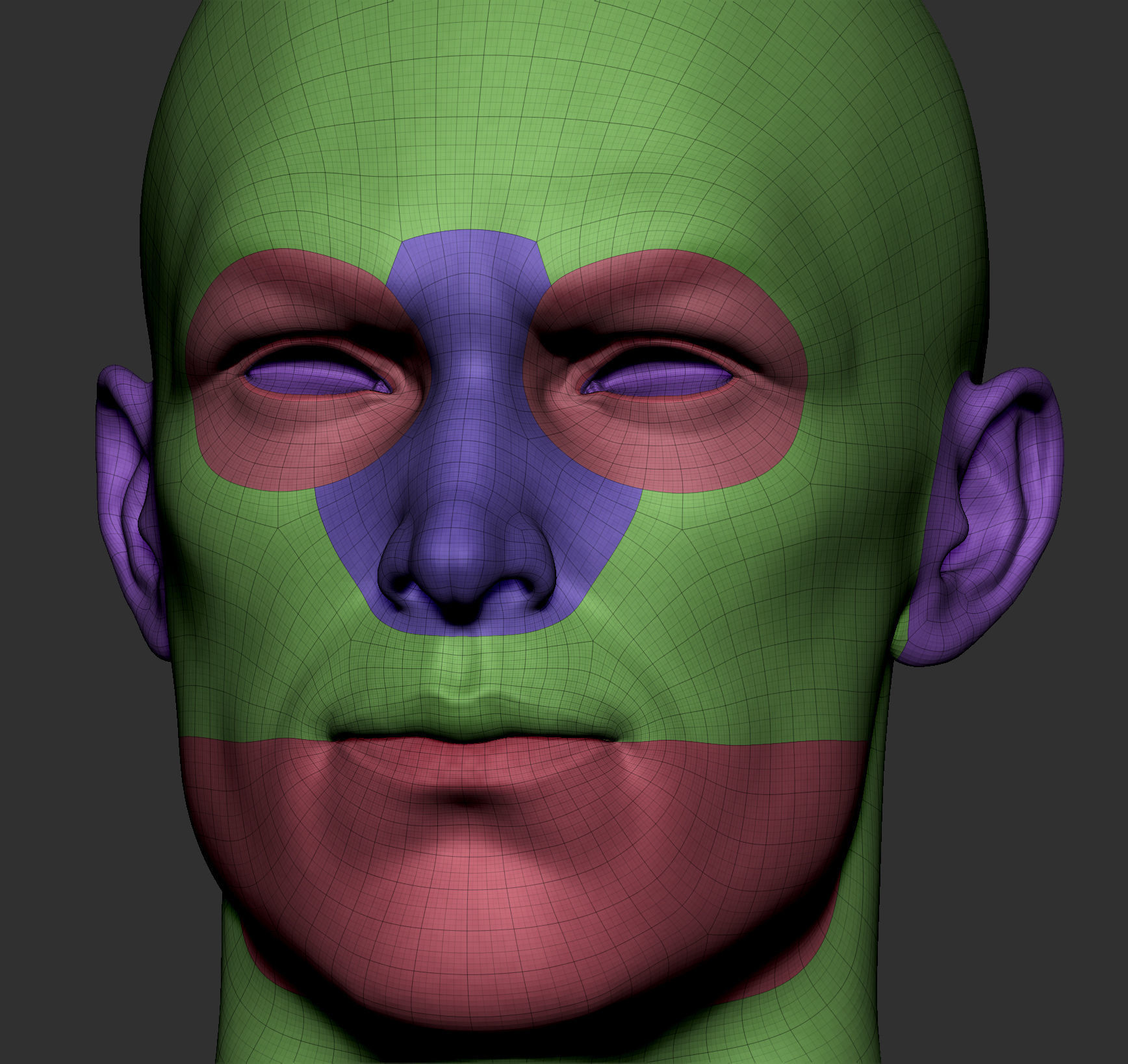 Basemesh for Production Low-poly 3D model_3