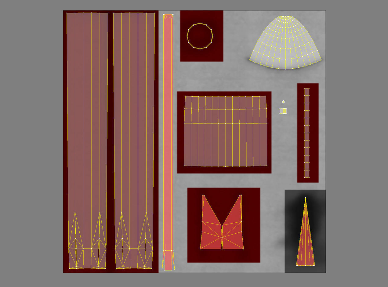 MIM-104 Patriot Missle Free low-poly 3D model_4