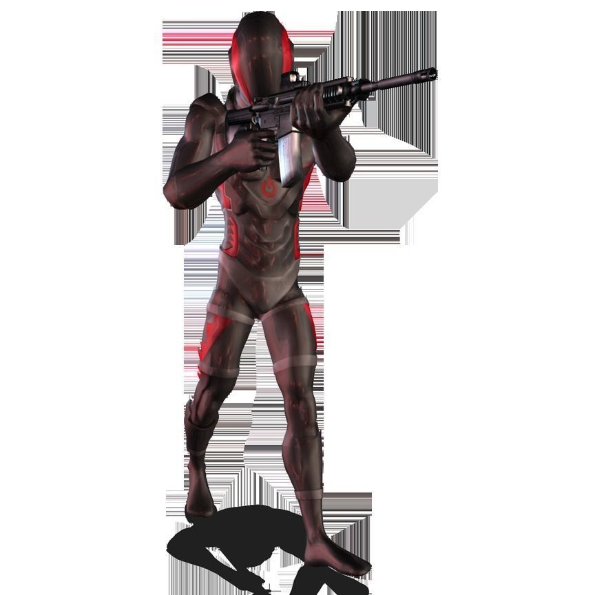 RIFLE STARTER- 3D Character Animation Pack 3D model_3