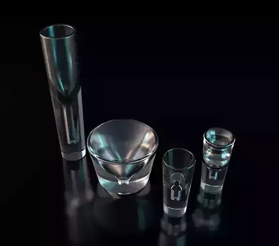 Glass - Insideout 2003 3D model