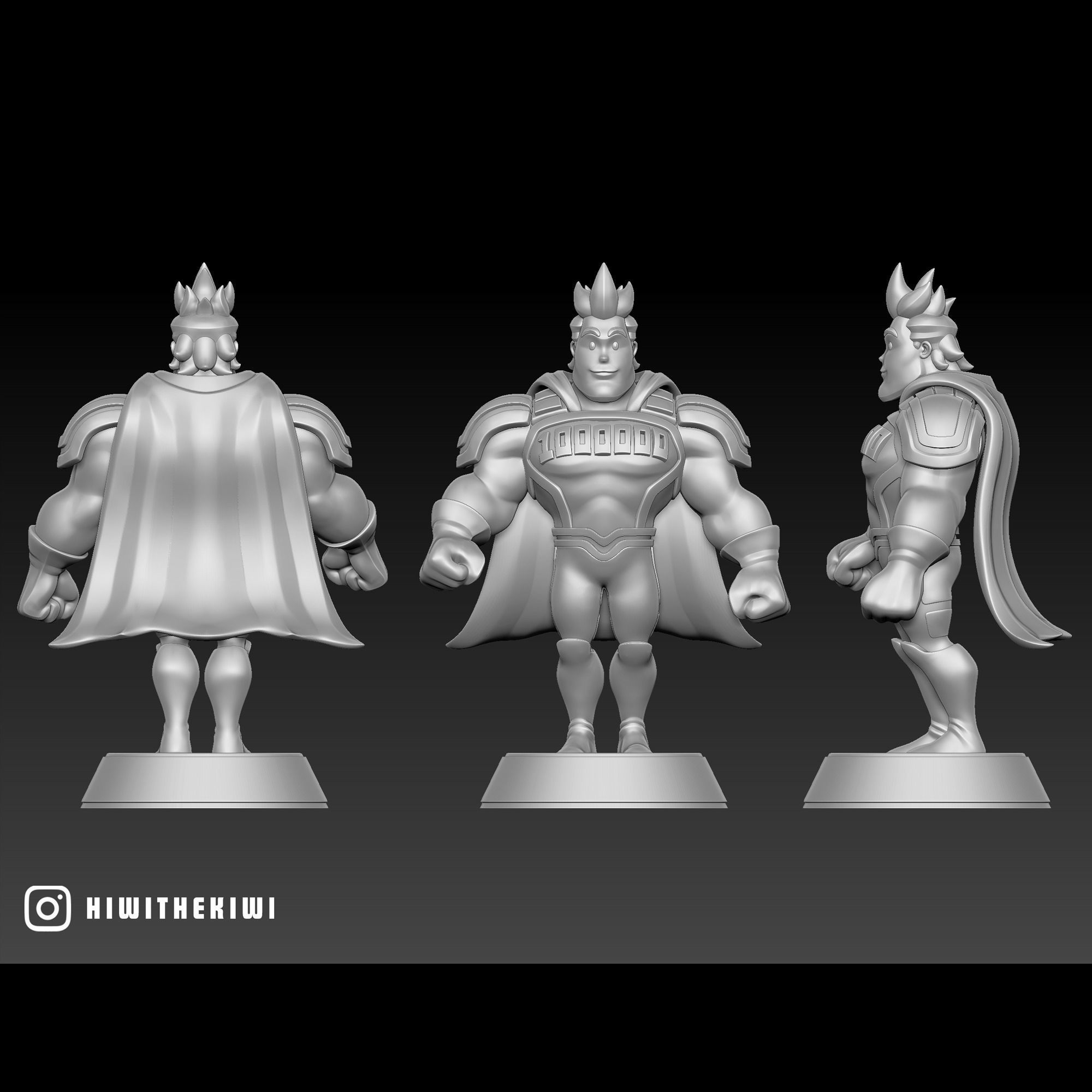 Lemillion 3D - BokuNoHeroAcademy 3D print model_6