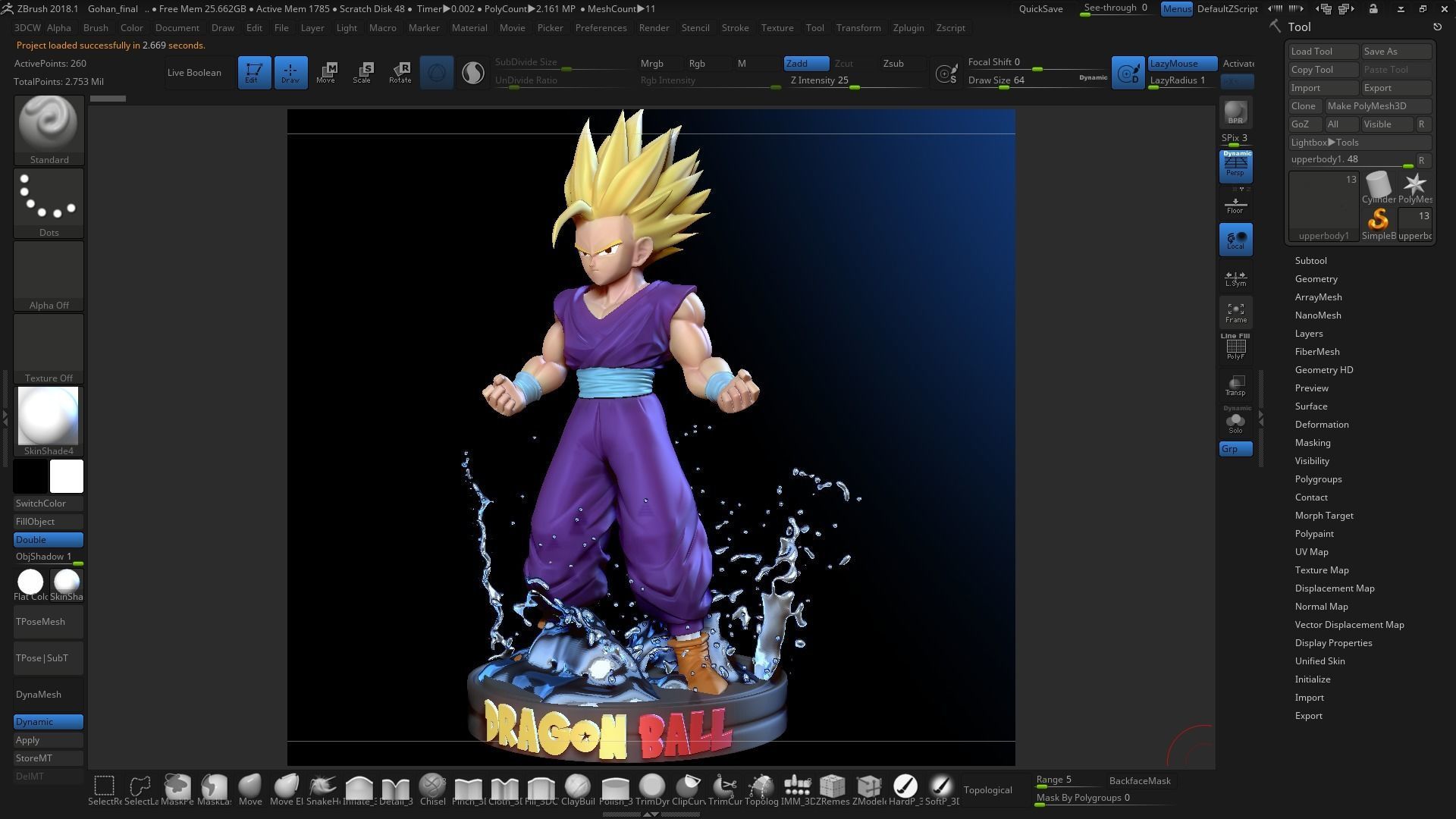 Teen Gohan 3D print model_9