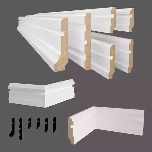 baseboards  18 pieces