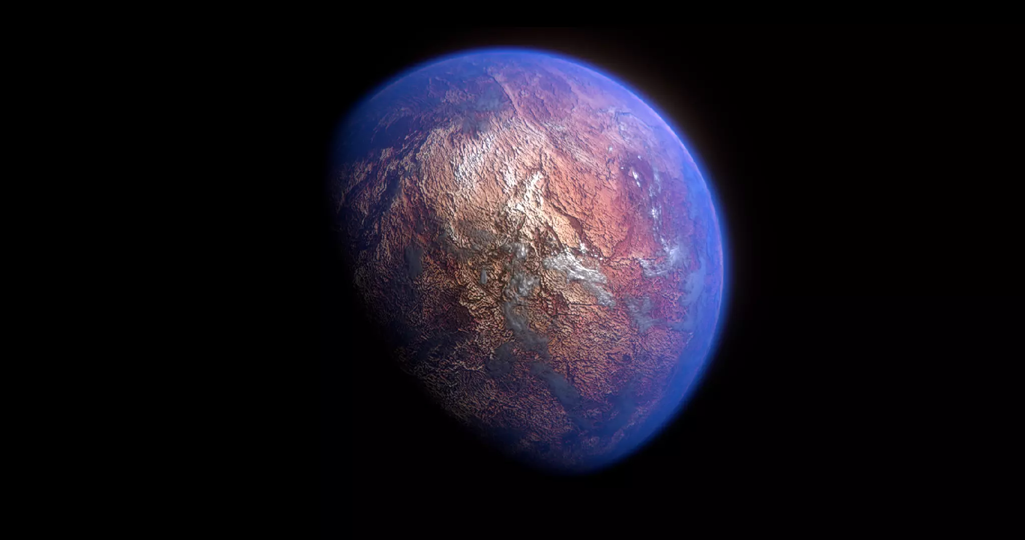 BEAUTIFUL STRANGE PLANET 3D MODEL 3D model