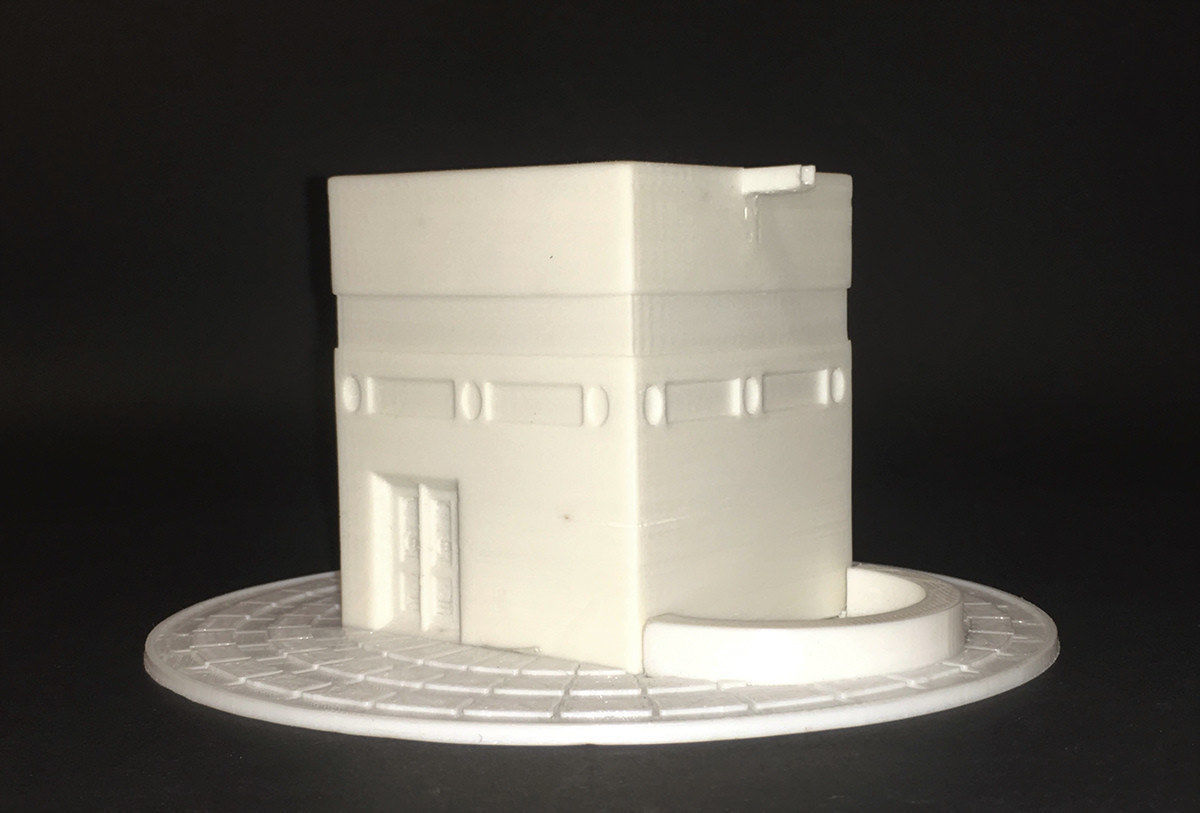 Khana Kaaba -Muslim Holy Building in Makkah 3D print model_2