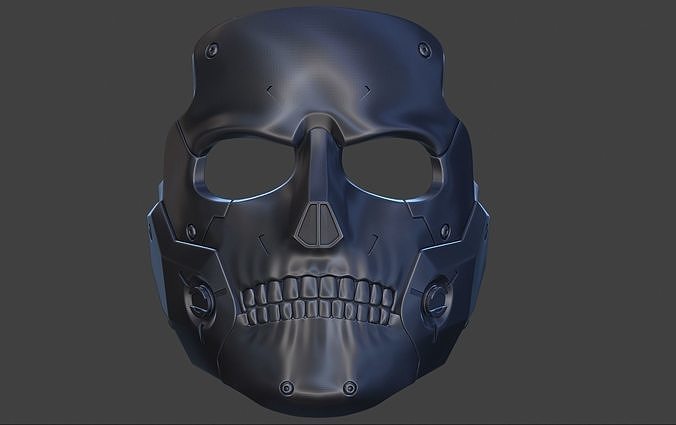 Die-Hardman Luden Mask from Death Stranding 3D print model