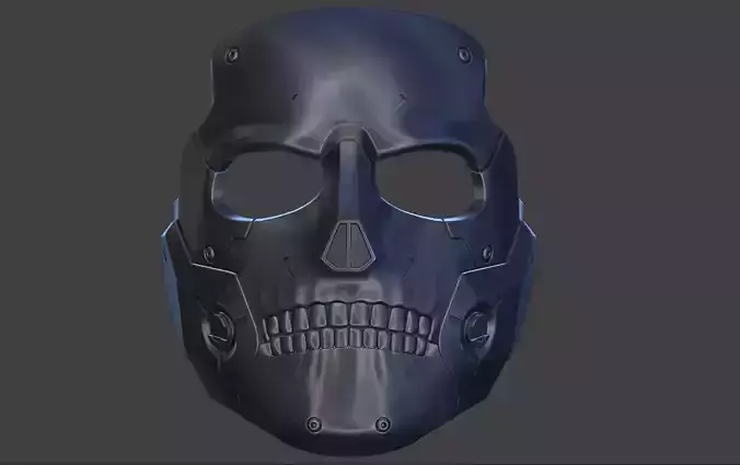 Die-Hardman Luden Mask from Death Stranding 3D print model