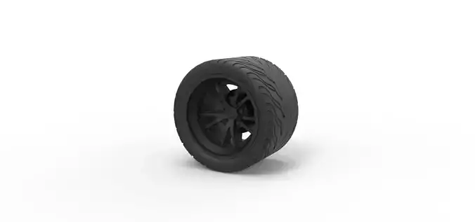 Sport wheel 8 3D print model