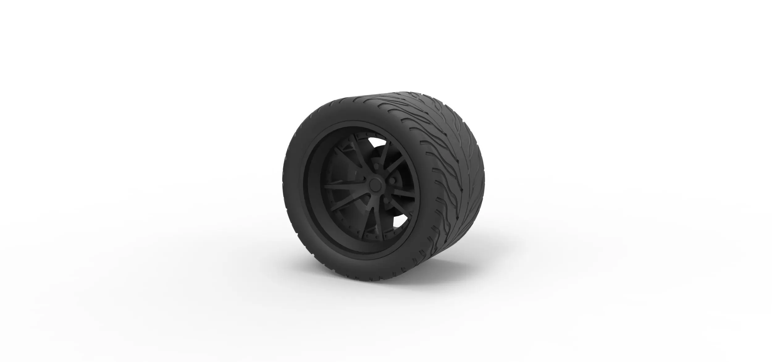 Sport wheel 8 3D print model