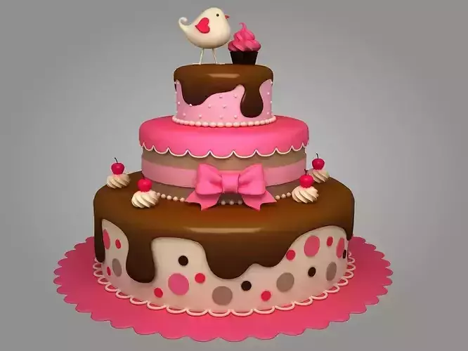 3D Cartoon cake