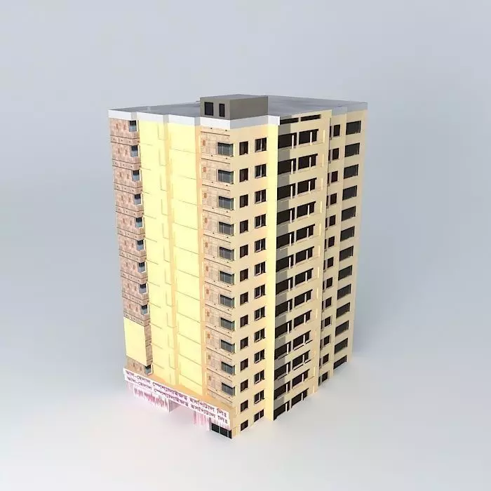 Al Helel Specialized Hospital Free 3D model