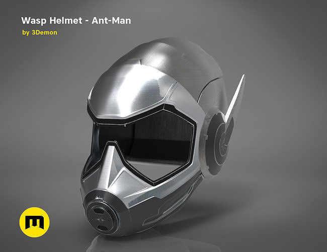 Wasp helmet - Ant-Man 3D print model