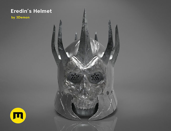 Eredins helmet - The Witcher Wild Hunt 3D print model