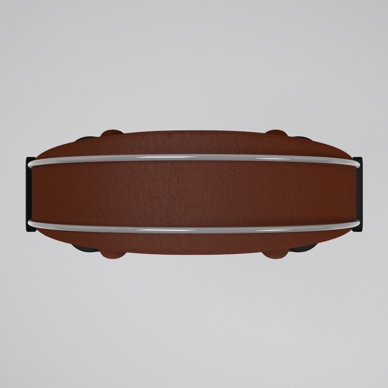 Headphone and Cord Low-poly 3D model_5