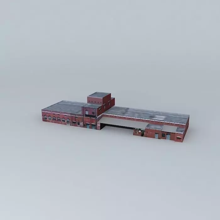 Saidpur Railway Station Free 3D model