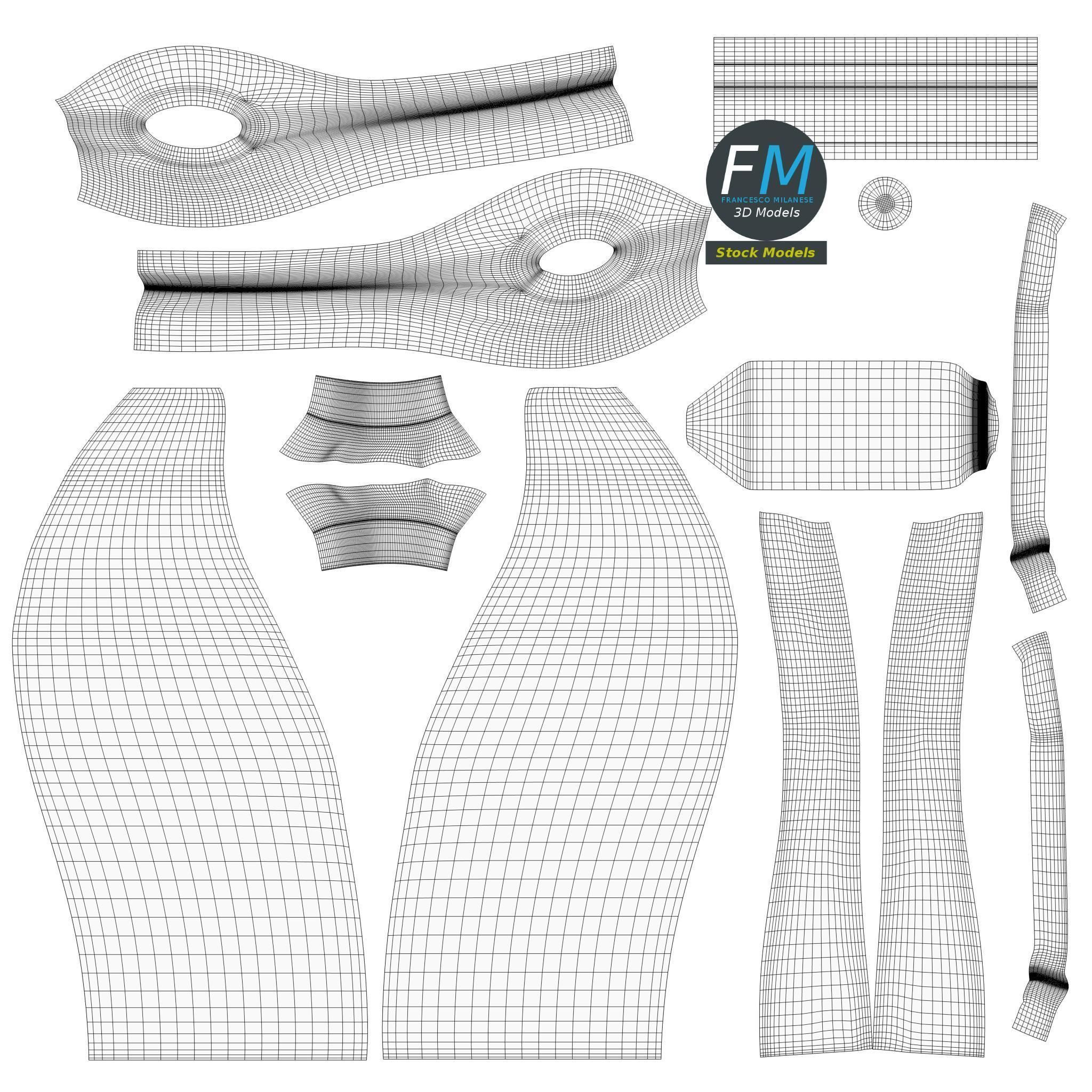 Detergent container 1 3D model_11