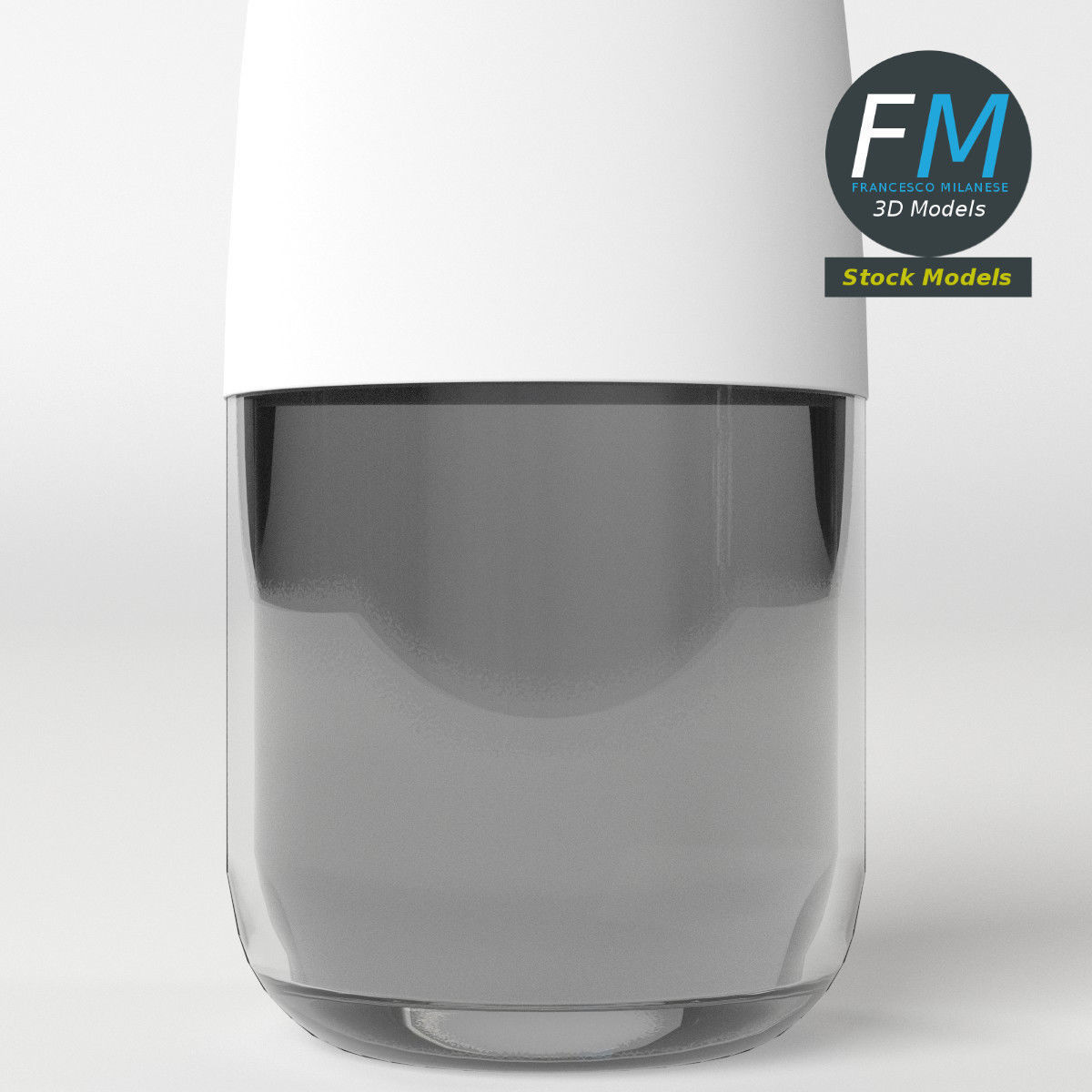 Small aperitif bottle 3D model_5