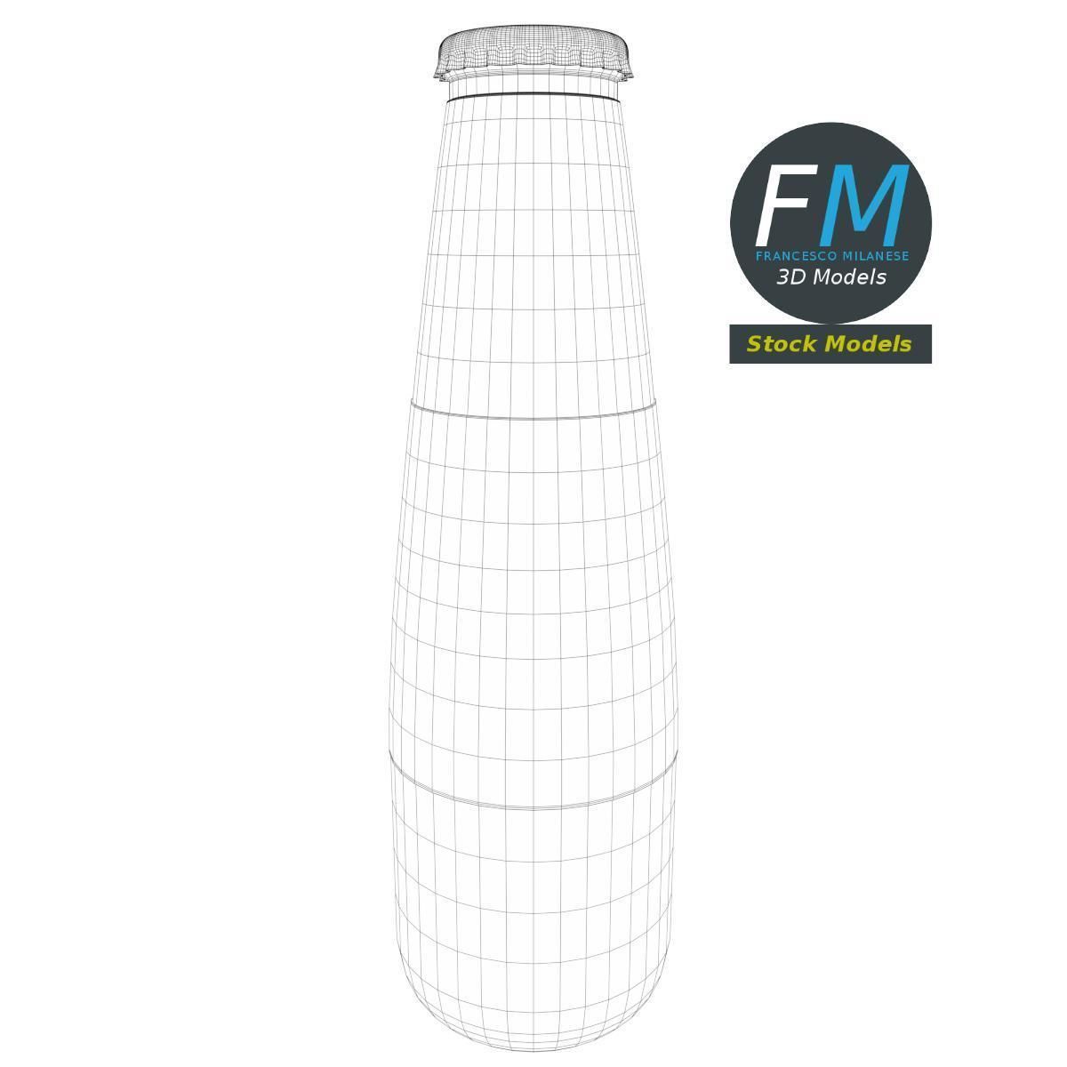 Small aperitif bottle 3D model_7