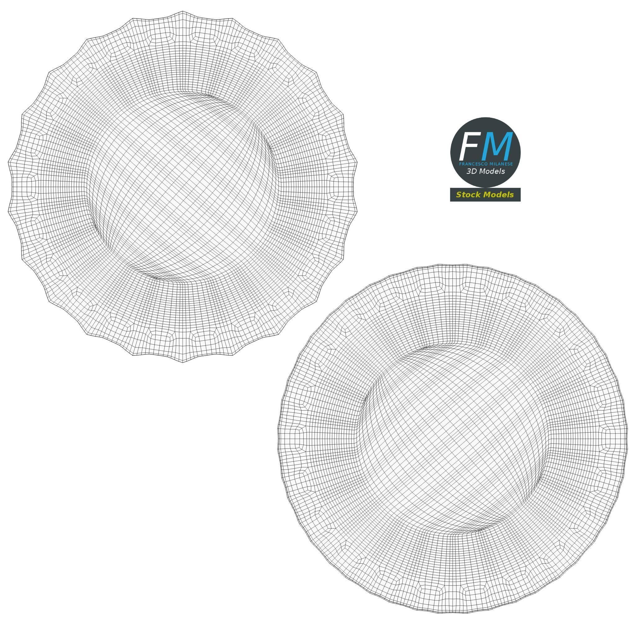 Small aperitif bottle 3D model_12