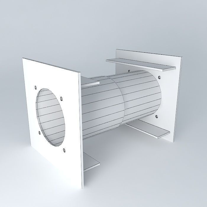 Flue Collar Free 3D model_4