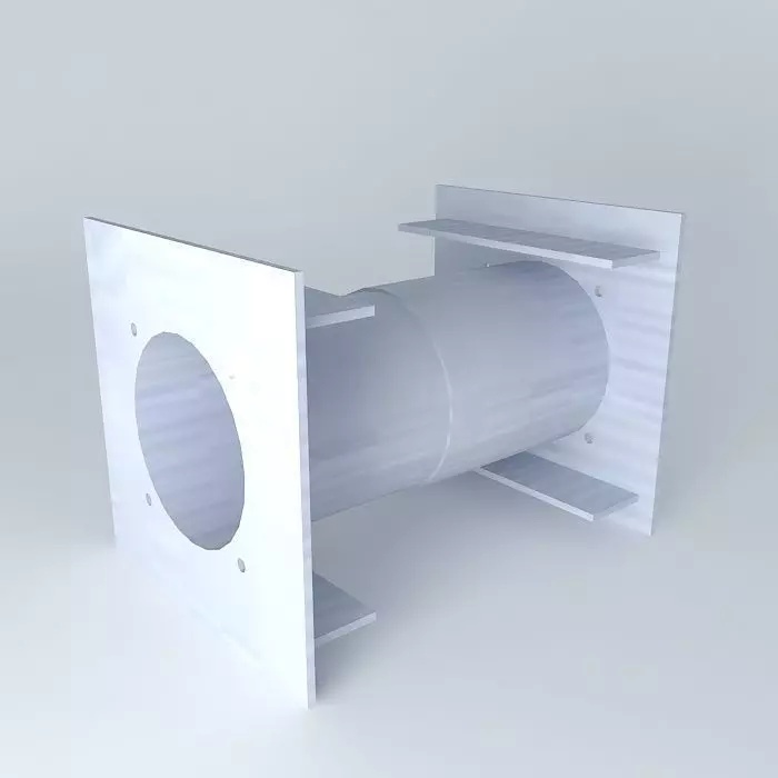 Flue Collar Free 3D model_0