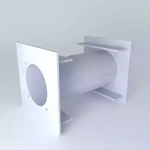 Flue Collar Free 3D model