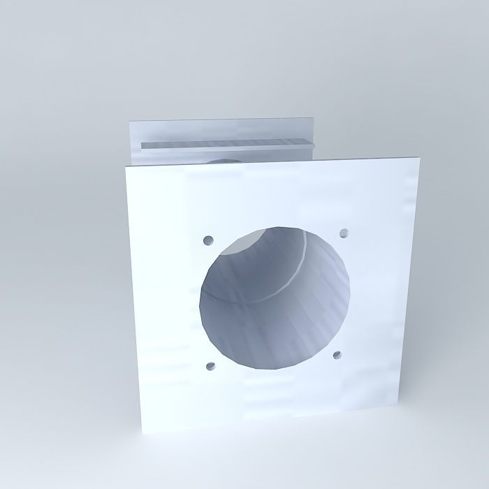 Flue Collar Free 3D model_2