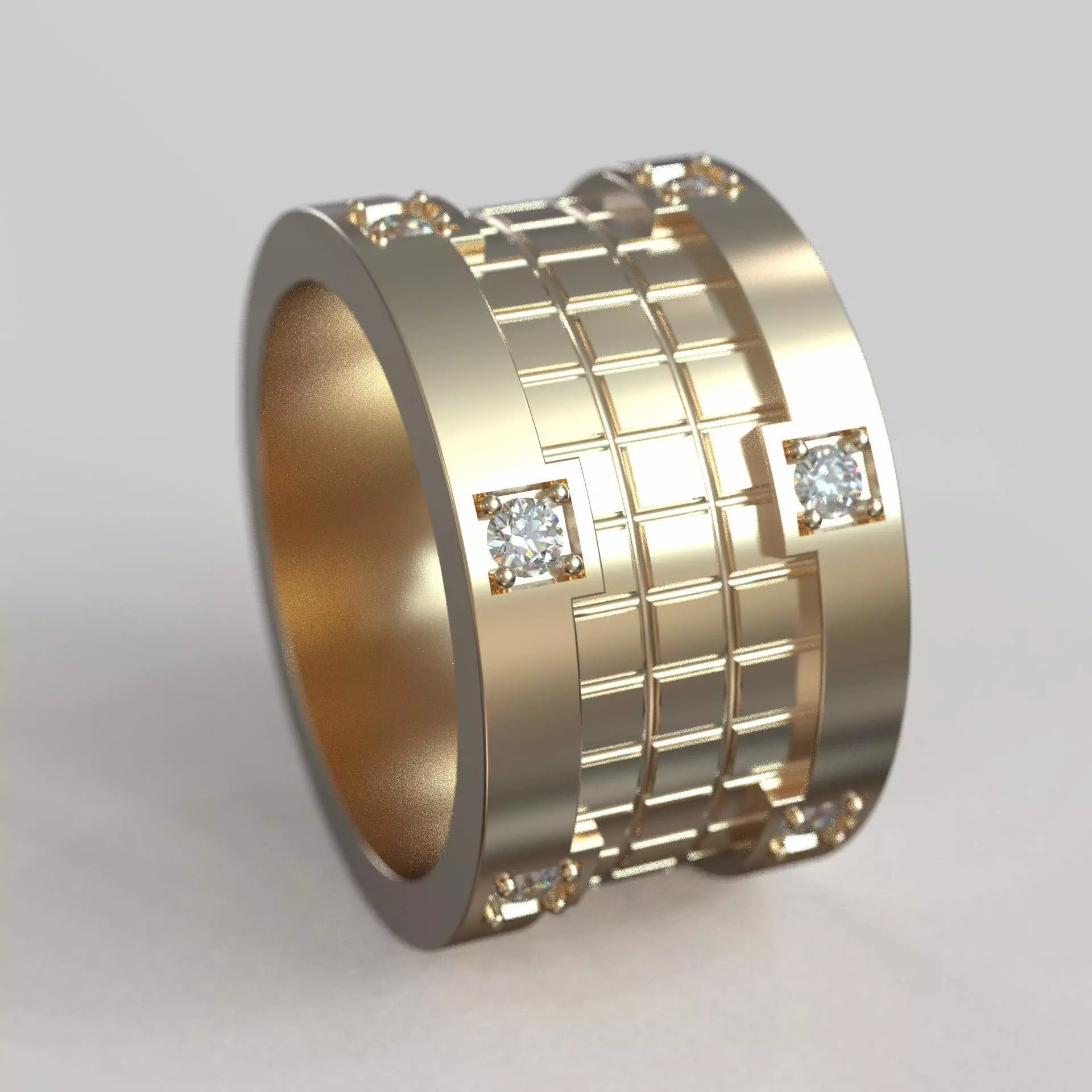 ring obr 322 3D print model_0